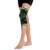 Close-up of 4Fizjo Elastic Knee Stabilizer L - Black and Green on leg