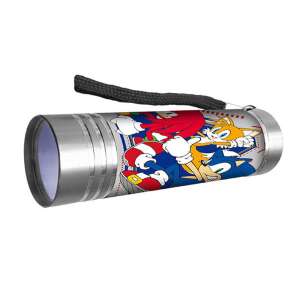 Sonic the Hedgehog LED-Taschenlampe mit Sonic, Tails und Knuckles - Lampen für Kinder