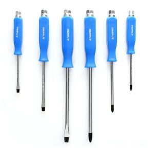 Tagred TA4040 Screwdriver Set: 6 different screwdrivers (straight + Phillips) 121741170 - Screwdriver