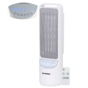 Кула нагревател Tagred TA932 с дистанционно управление и детайли на контролния панел - Електрически отоплителен панел