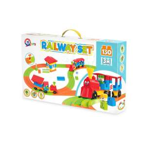 TechnoK Train Track Construction Set, 121 pcs 109584797 - Train, rail element, motorway