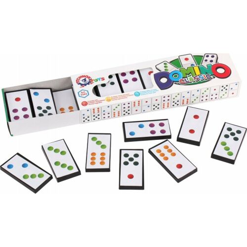 Klasszikus dominó társasjáték, a TechnoK, pöttyös