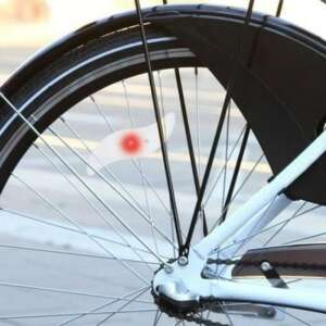 Mercaton Red LED Bicycle Spoke Light for Night Riding Safety - Bicycle Light