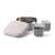 Miniware Grow Bento Box Set with 2 Silipode Containers for Baby Food, 3 pcs, Cotton Candy + Grey 109585523