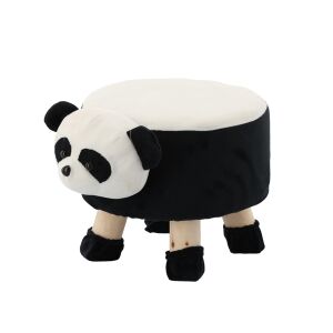 Taburetka pre deti, 28x25cm, max 50kg, model panda