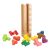 Ikonka Montessori Wooden Puzzle Blocks and Tower