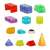 Magnetic building blocks set, different shapes and colors, LED light up, 3D construction set, kids toys, STEM toys