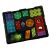 Ikonka 3D magnetic building blocks 64-piece set in storage tray