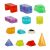 Ikonka 3D magnetic building blocks individual pieces