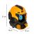 Ikonka Céllövő Robot Head Target Toy - Yellow, dimensions
