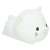 Papa Cat silicone cat night light, side view