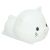 White silicone cat night light, RGB color changing