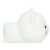 Side view of white silicone cat night light