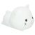 White silicone cat night light, RGB color changing