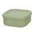 Ikonka green silicone food storage container for baby food