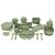 Children's silicone crockery in the shape of a crab set of 19 green 109927865