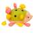 Montessori hedgehog sensory toy with colorful spikes, perfect for toddlers