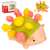 Ikonka Montessori Hedgehog Toy with Packaging, Fine Motor Skills Training