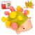 Ikonka Montessori Hedgehog Toy with Packaging, Fine Motor Skills Training