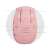 Ricokids pink baby stroller sleeping bag with fur hood, showing straps and fastening system
