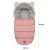 Ricokids Elmi pink stroller footmuff dimensions