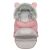 Ricokids Elmi pink stroller footmuff front view