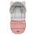 Ricokids Elmi pink stroller footmuff interior view