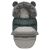Ricokids Elmi Schlafsack für Kinderwagen, Schlitten 95x48cm - Graphit 138030107