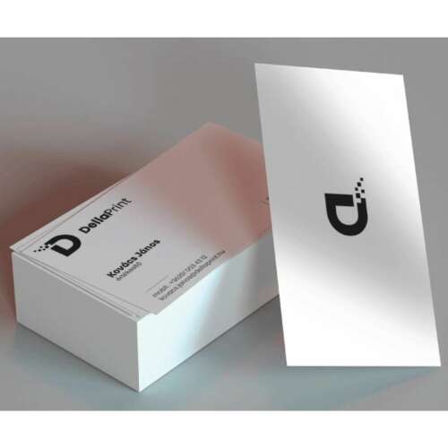 DellaPrint Névjegykártya - Fekete-Fehér - 192 db