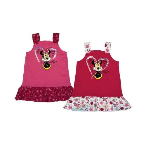 Disney ujjatlan Kislány ruha - Minnie Mouse #rózsaszín 30496802