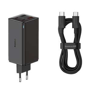 Baseus GaN6 Pro, 2x USB-C + 2x USB-A 100W (czarna) 109593164 - Karta sieciowa