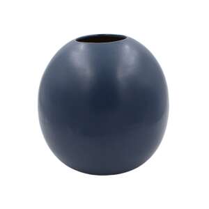 Blue denim porcelain vase, 10 x 17.5 cm, decorative, modern, minimalist, home decor - Vase