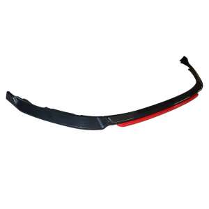 Przedłużenie zderzaka przedniego do Clio 5, czarne z czerwonym akcentem, AutoVision - Zderzak