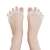 Set 2x MRG M809 Toe Separators, Silicone, White 109620472