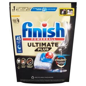 Finish Ultimate Plus All in 1 Regular Geschirrspüler Kapseln 45pcs 143505289 - Spülmaschinen-Zubehör