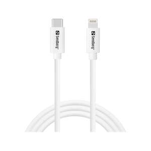 Sandberg 136-58 1 méteres fehér USB-C - Lightning kábel - Sandberg