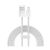 Cablu Baseus Dynamic USB la tip Lightning, 2,4 A, 2 m, alb (CALD000502) 112840395
