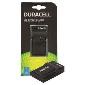 Duracell DRS5963 USB akkumulátor töltő, fekete, tölthető bármely USB porton keresztül - Duracell