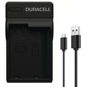 Duracell DRN5922 USB akkumulátor töltő, fekete, két kábellel - Duracell