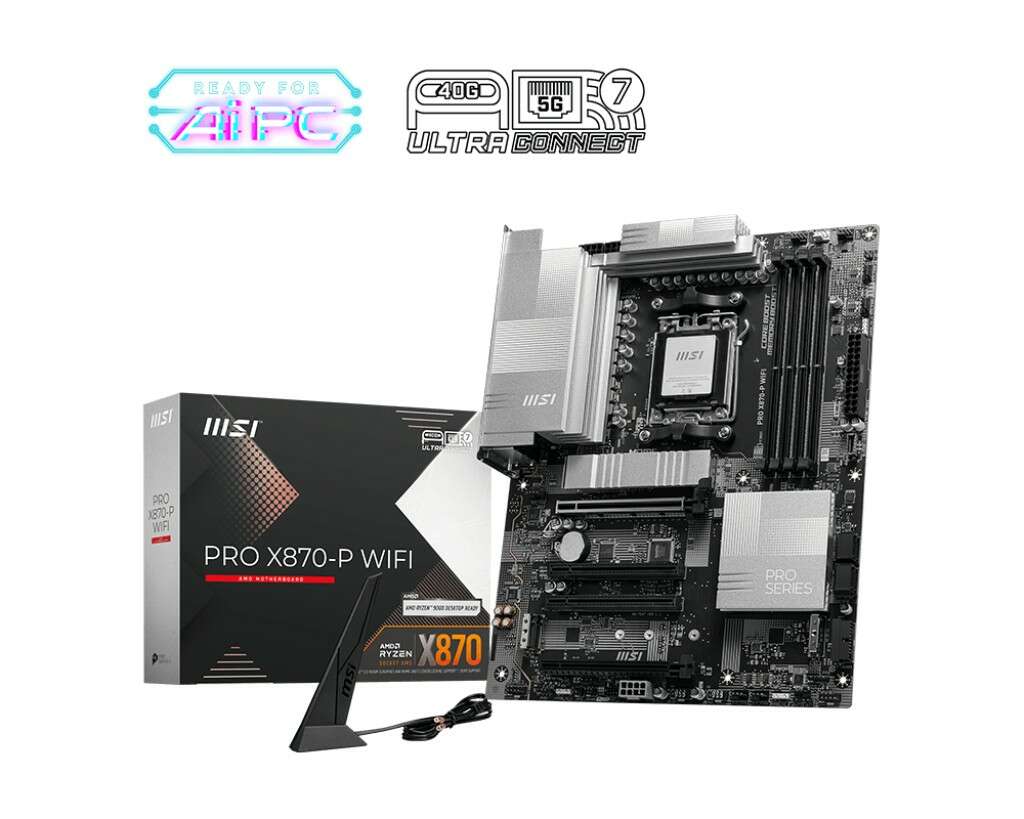 MSI PRO X870-P WIFI alaplap - AMD AM5 - ATX
