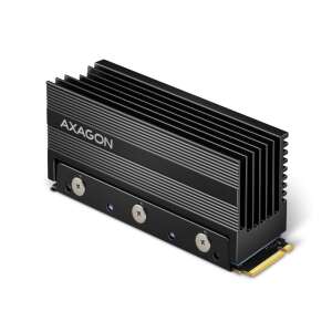 Axagon CLR-M2XL M.2 NVMe SSD radiator, czarny - AXAGON