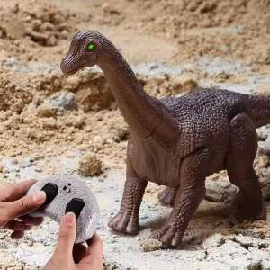 Távirányítható Brachiosaurus dinoszaurusz játék, járás és fordulás, világító szemekkel - Nonbrand Interaktív gyerek játék