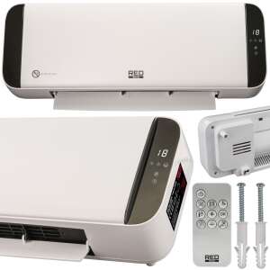 Aeroterma cortina ceramica RED TECHNIC RTGC0056 cu telecomanda si accesorii de montaj - Radiatoare electrice