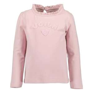 Tricou cu mânecă lungă roz pentru fete Blue Seven cu design cu inimă - Bebeluși și copii mici
