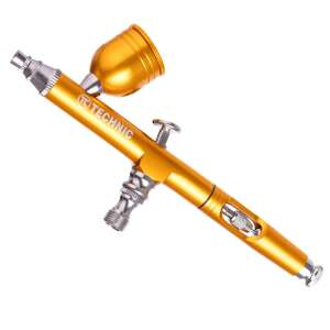 Technic B-130P Mini Airbrush schräge Ansicht auf weißem Hintergrund - Technic