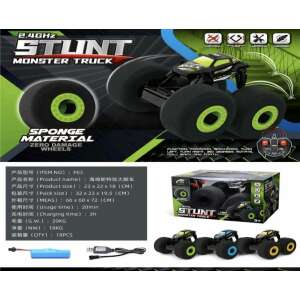 Monster Truck - Szivacskerekes Távirányítós Autó - 25cm