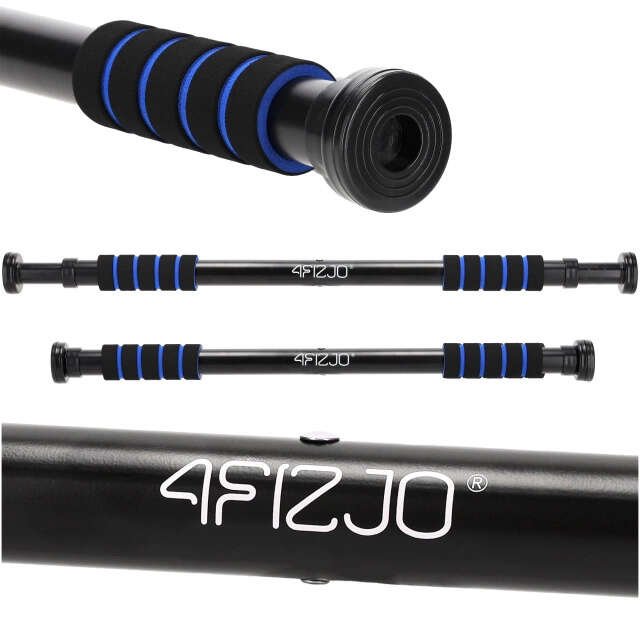 4FIZJO Húzódzkodó rúd, állítható, 61,5-100cm - Kék