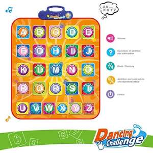 Dancing Challenge Betűs Táncszőnyeg - Játék - 91x86cm