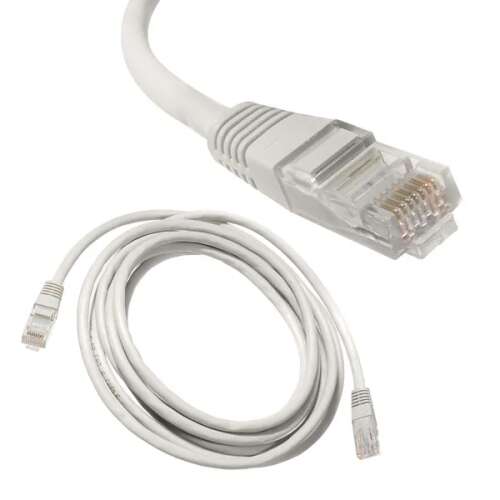 Kabel połączeniowy Maclean Cat6e RJ45, 3m, szary, 24AWG