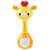 Hola Interaktive musikalische Giraffe Rassel Beißring Spielzeug Nahaufnahme